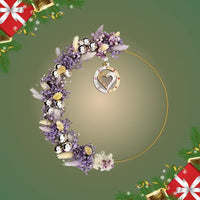 NOËL, Couronne de Noël MILKA, Décoration, Idée cadeau de Noël