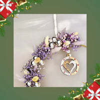 NOËL, Couronne de Noël MILKA, Décoration, Idée cadeau de Noël