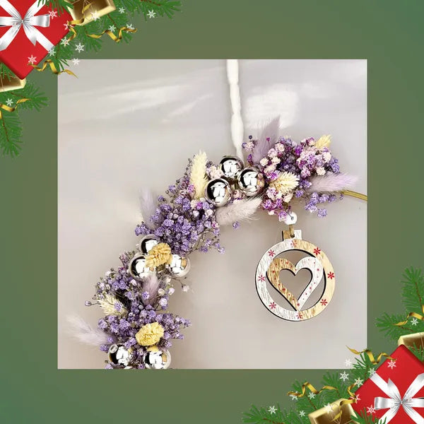 NOËL, Couronne de Noël MILKA, Décoration, Idée cadeau de Noël