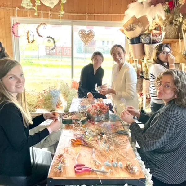 EVJF Atelier fleurs séchées - présentiel