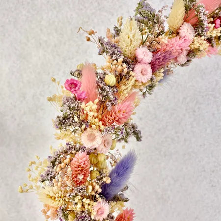 Couronne Prénom Rose Milka,  cadeau personnalisable